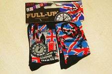 2 paires de chaussettes neuves London Full Up taille 35-37