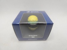 Casque Ayrton Senna 1985 Lotus Minichamps 1/10 F1 helmet Formule 1