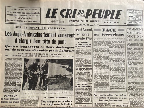 Cri peuple 14 - peuple,