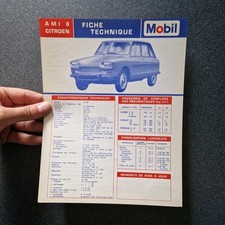 CITROEN AMI 8  fiche technique