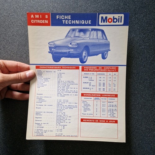 Citroen ami fiche technique - ami, 8