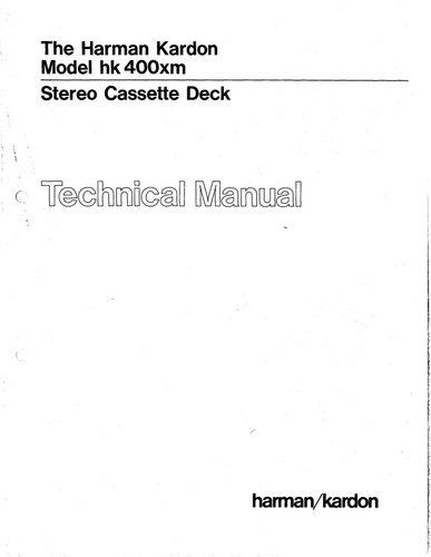 Service manuel instructions - service, d'instructions