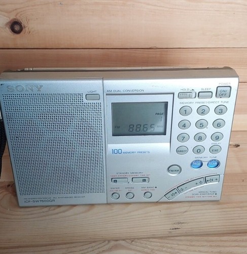 Sony icf sw7600gr - sony, pll