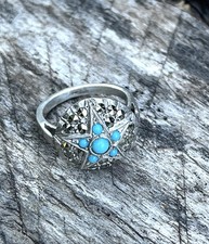 bague ancienne 1930 argent