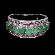 925 Bague en Argent Ovale