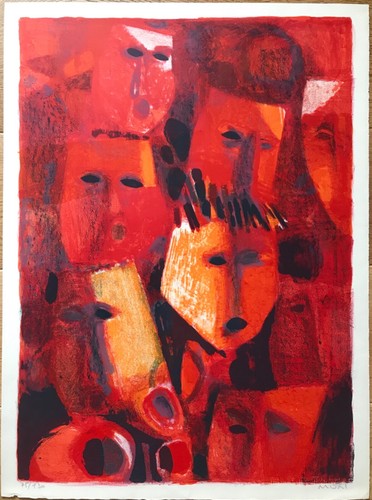 Roger mühl lithographie - mÜhl,