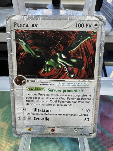 Carte pokémon ptera ex - -,