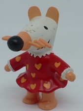 FIGURINE ANCIENNE PVC PLASTIQUE PAPO SCHLEICH SIMBA ETC. MIMI LA SOURIS