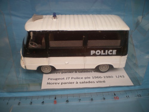 Peugeot police pie - j7, vitré