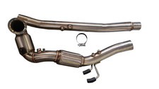 DOWNPIPE CATA SPORT 200 CELL VW GOLF 7.5 R S3 A3 PASSAT OCTAVIA LEON 3" 76MM