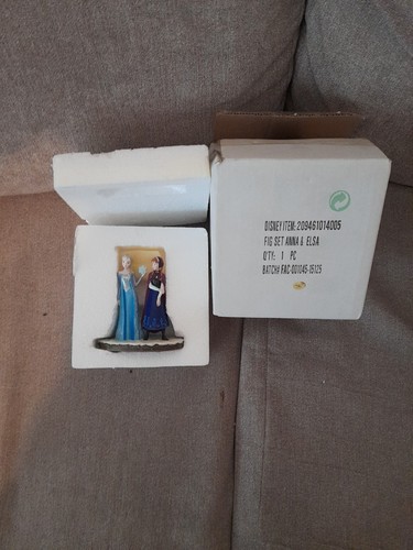 Figurine résine elsa anna - figurine,
