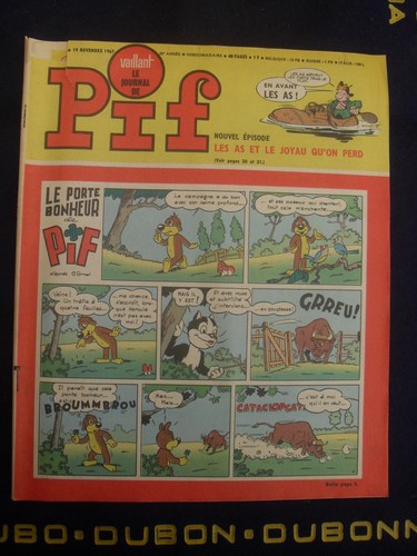 Journal pif vaillant bd - journal,