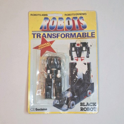 Rare soclaine black robot - soclaine,
