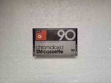 Vintage Audio Cassette BASF Chromdioxid SM 90 * Rare From 1974 * Unsealed