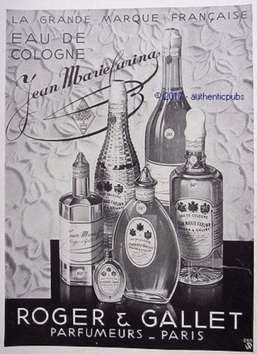 Publicite roger gallet jean - &,