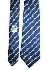 HERMÈS  Authentique cravate 100% soie TBEG  vintage 8x140 cm