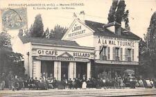 CPA 93 NEUILLY PLAISANCE MAISON GERARD GRAND CAFE BILLARD A LA MAL TOURNEE RESTA
