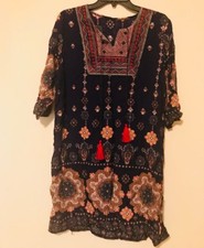 Tribal Flower Print Tunic