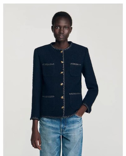Sandro standing collar - sandro,