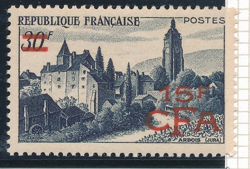 Timbre cfa réunion - timbre,