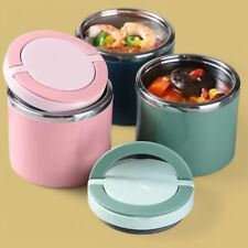 Lunch Box Metal, 630ml, Hermétique, Boite Alimentaire Étanche Pot De Stockage.