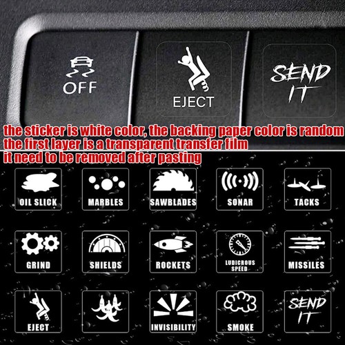 Car interior stickers - car,