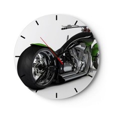 Horloge murale en verre