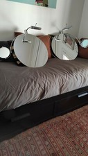 Vends 1 miroir de salle de bains - Diamètre 51 cm - Excellent état