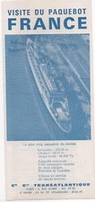 Paquebot france plan visite - paquebot,