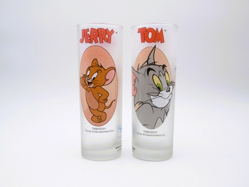 Lot verres tom - tom, jerry