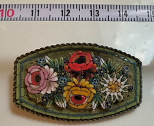 Rare ANCIENNE BROCHE fleurs