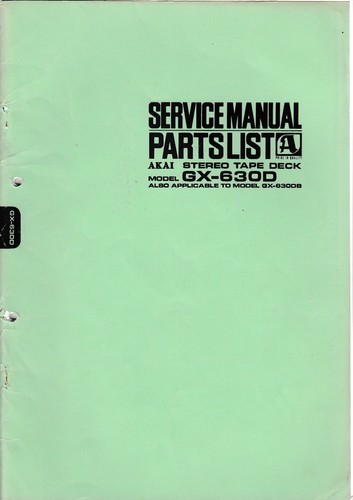 Service manuel instructions - service,