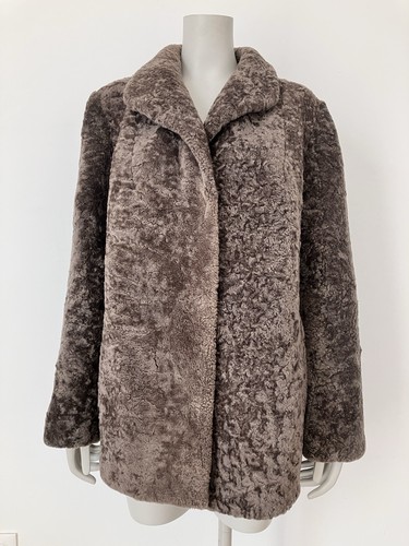Manteau femme astrakan