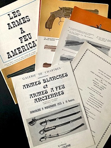 Lot catalogues armes - de,