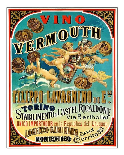 Affiche publicitaire vintage