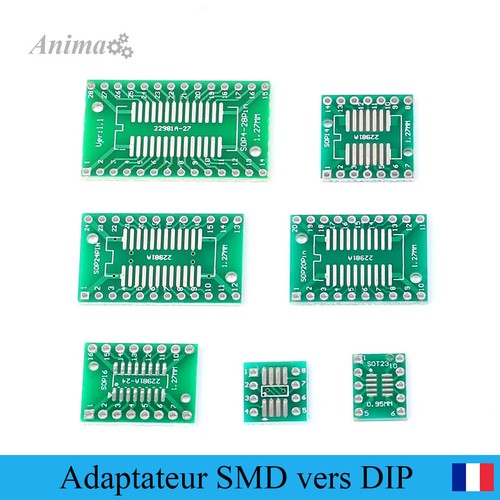 Pcb adaptateur smd - pcb,