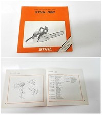 Manuel D'Utilisation Et D'Entretien - MANUEL D'ENTRETIEN - STIHL 028 AV WB