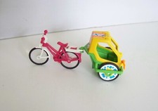 PLAYMOBIL (V1123) LOISIRS - Vélo & Remorque Capote pour Enfants 3068