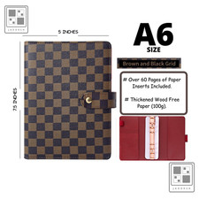 Luxury checkered agenda - checkered,
