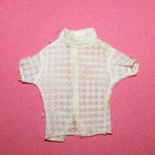 Haut pied de coq pour poupée