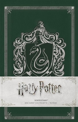Mini carnet serpentard - hp,