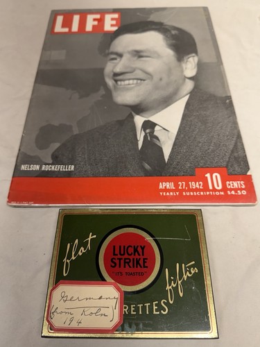 Wwii lucky strike cigarette - wwii,