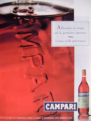 Publicité campari affronter - publicitÉ,