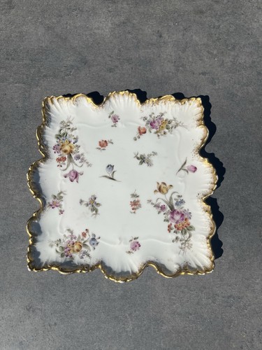 Ancien plat carré limoges gda - ancien,