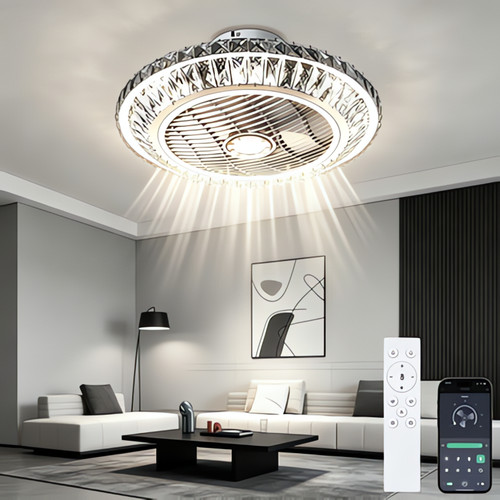 Argenté lampe plafond avec - lampe, de