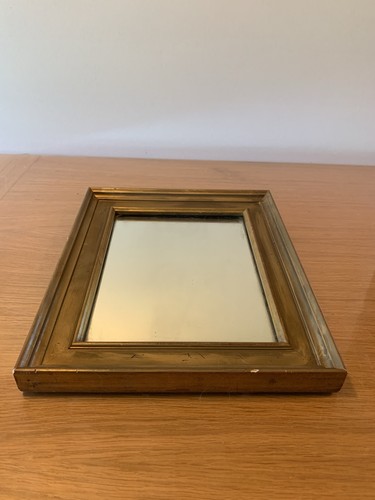 Miroir cadre bois doré - cadre,