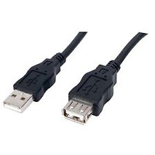Cable rallonge avec fiche usb a mâle et fiche usb a femelle 1.80m