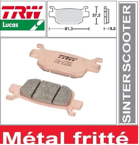 Jeu plaquettes frein - plaquettes, de