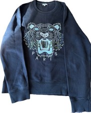 Kenzo Paris Black Tiger Jumper