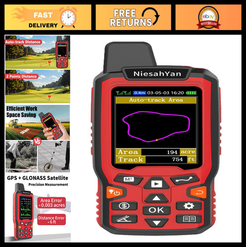 High precision handheld gps - high,